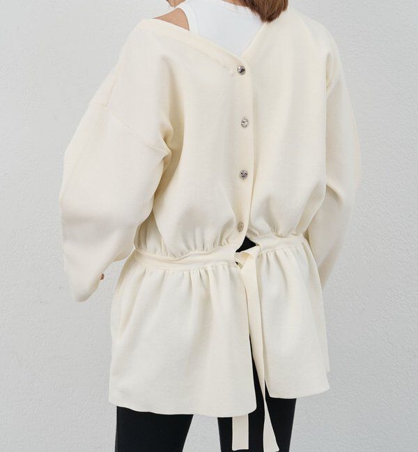  「3WAYペプラムカーディガン」|カーディガン|