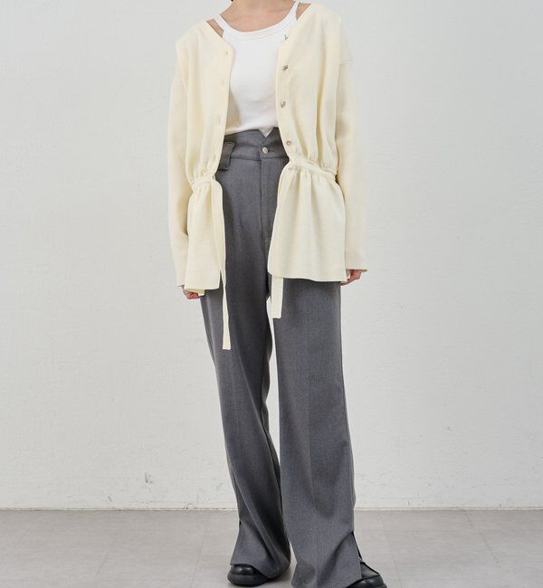  「3WAYペプラムカーディガン」|カーディガン|