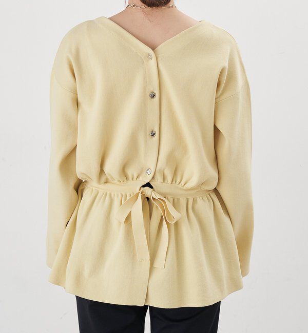  「3WAYペプラムカーディガン」|カーディガン|