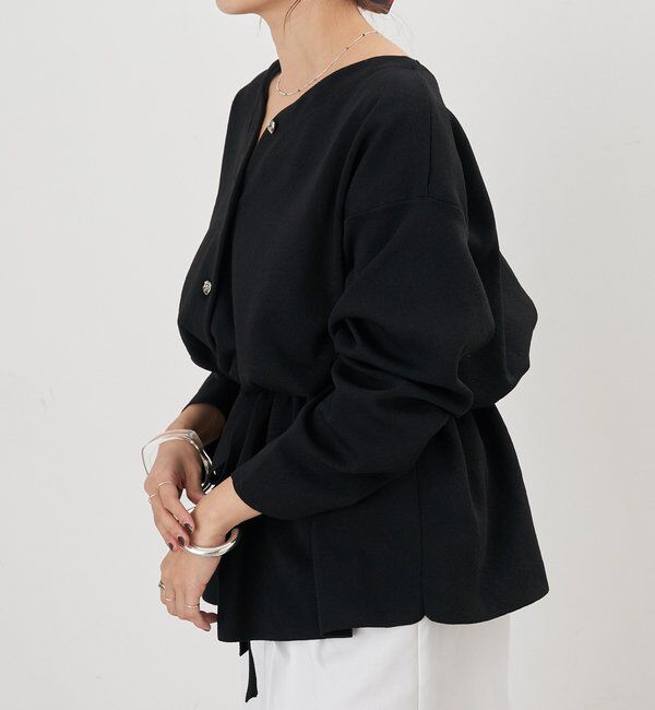  「3WAYペプラムカーディガン」|カーディガン|