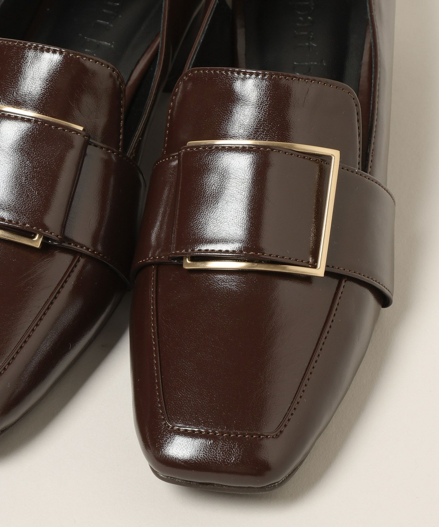 A part by 「【3サイズ展開】バックルヒールローファー」|ローファー|