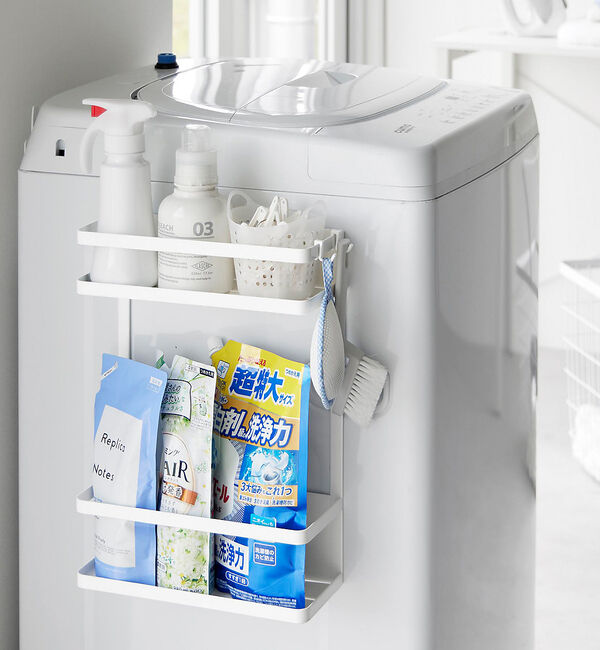 collex「【tower/タワー 】洗濯機横マグネット収納ラック2段 ランドリー マグネット」|その他|