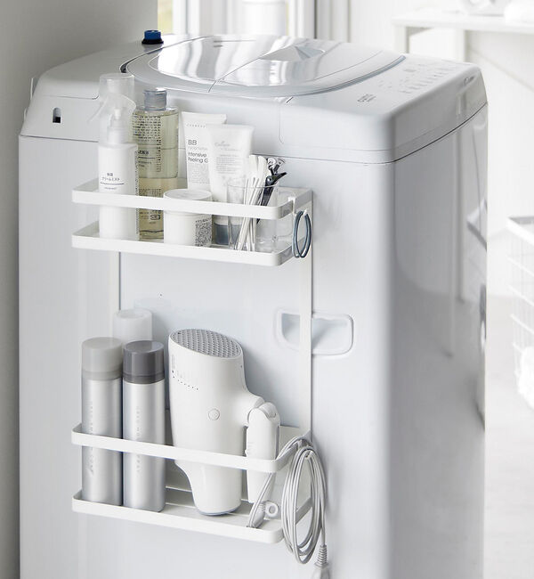 collex「【tower/タワー 】洗濯機横マグネット収納ラック2段 ランドリー マグネット」|その他|