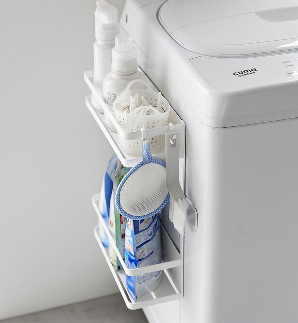 collex「【tower/タワー 】洗濯機横マグネット収納ラック2段 ランドリー マグネット」|その他|