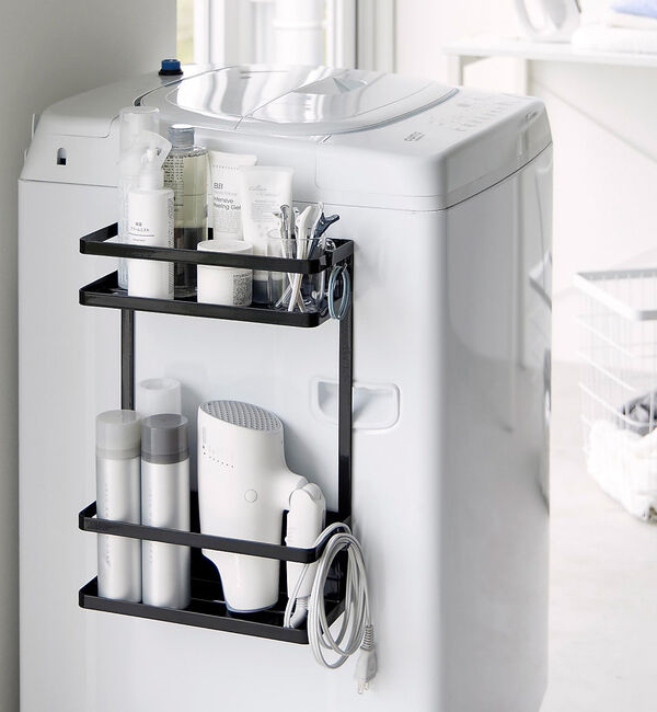 collex「【tower/タワー 】洗濯機横マグネット収納ラック2段 ランドリー マグネット」|その他|