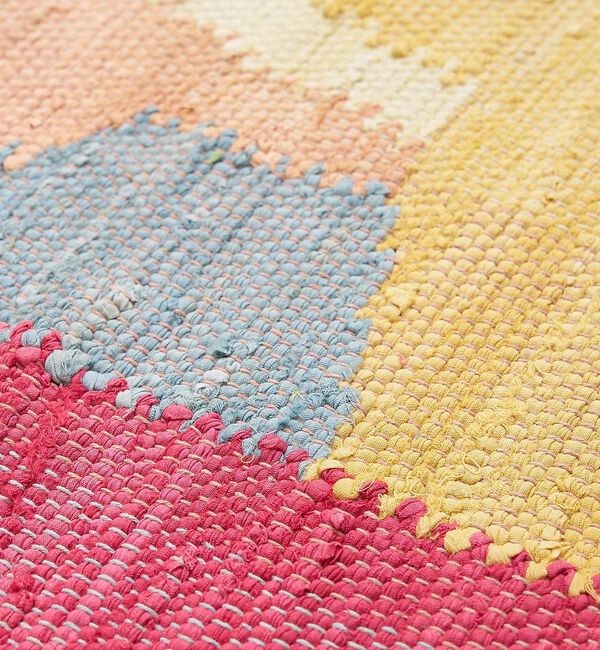 collex「【RugRu】BECKY ベッキー マット 50&times;70 インド綿 玄関マット キ」|その他|