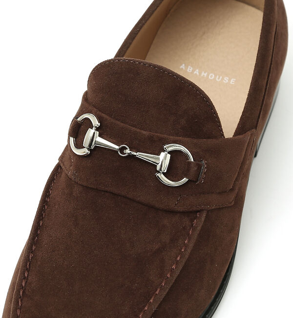 ABAHOUSE「【定番】ネオスウェード  ビットローファー」|ローファー|