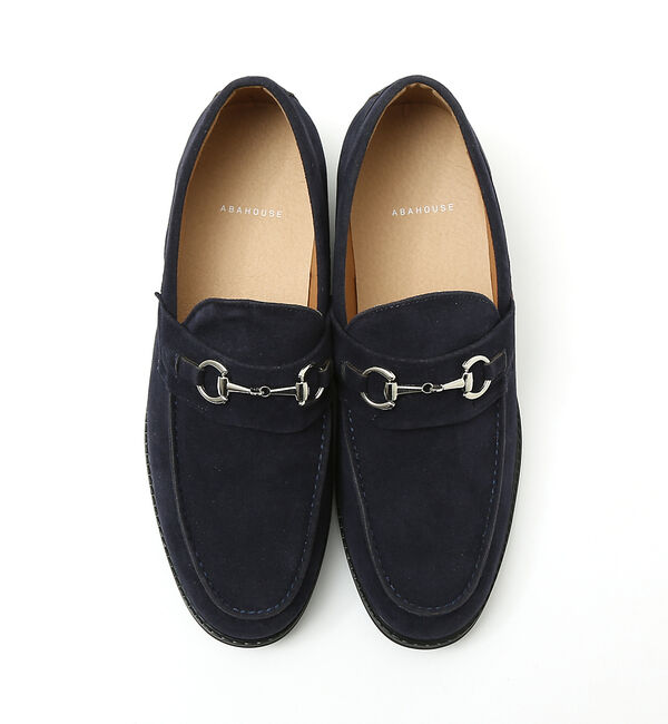 ABAHOUSE「【定番】ネオスウェード  ビットローファー」|ローファー|