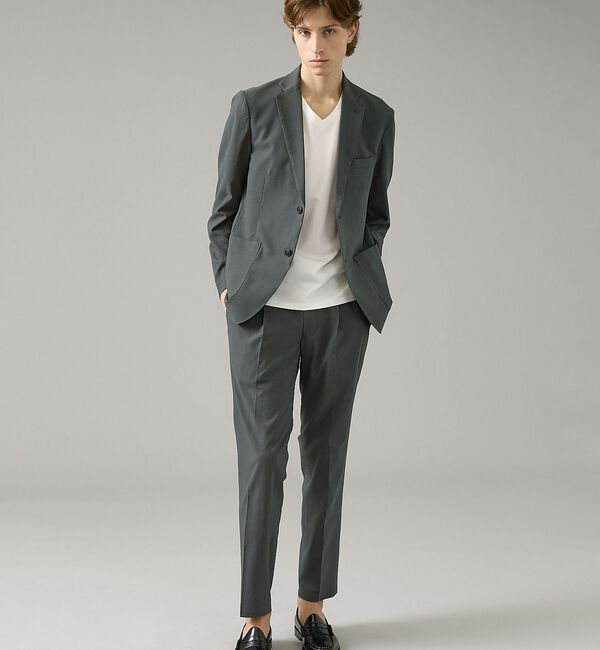 ABAHOUSE「【セットアップ対応】SOLOTEX シアサッカー イージースラックス / ストレ」|その他|