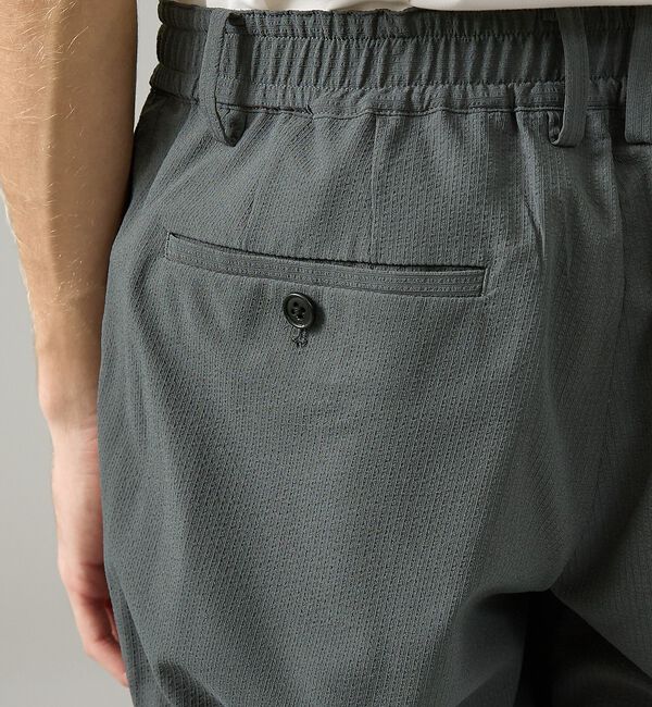 ABAHOUSE「【セットアップ対応】SOLOTEX シアサッカー イージースラックス / ストレ」|その他|