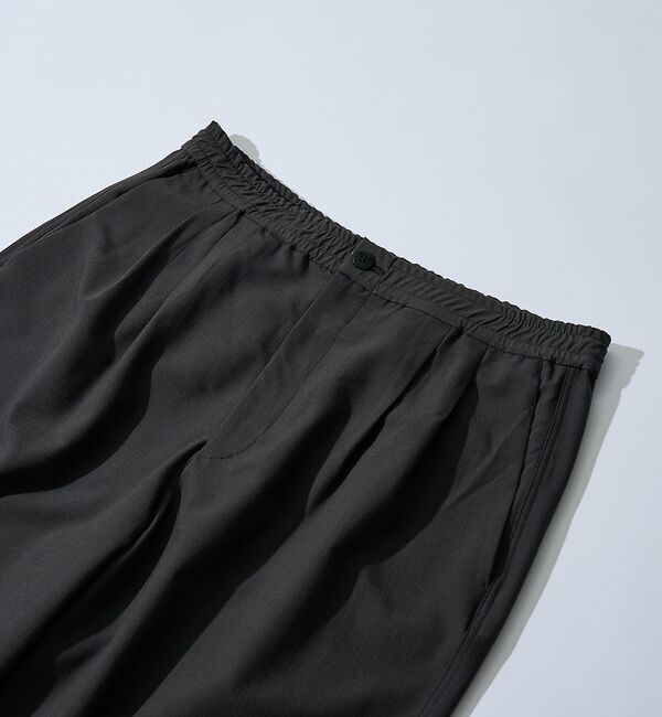 ABAHOUSE「リネンブレンド 2タック イージーワイドスラックス / ワイドパンツ【予約】」|その他|