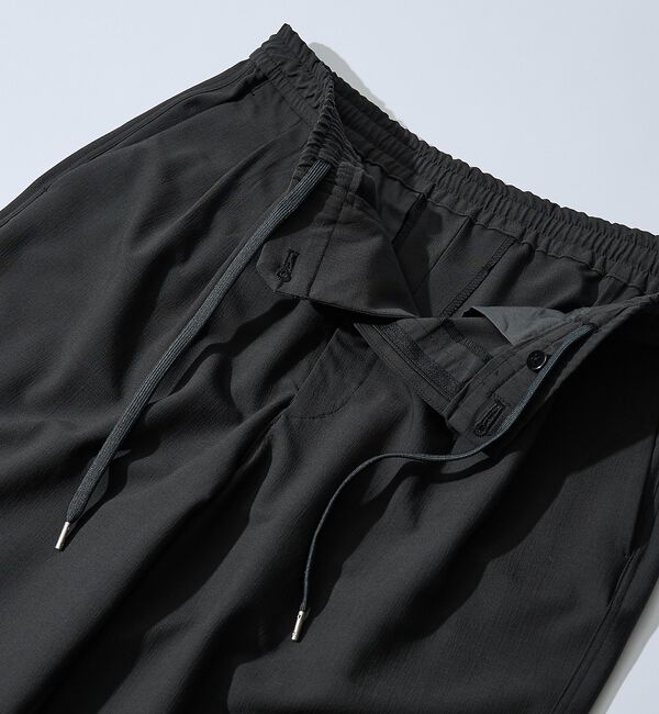 ABAHOUSE「リネンブレンド 2タック イージーワイドスラックス / ワイドパンツ【予約】」|その他|