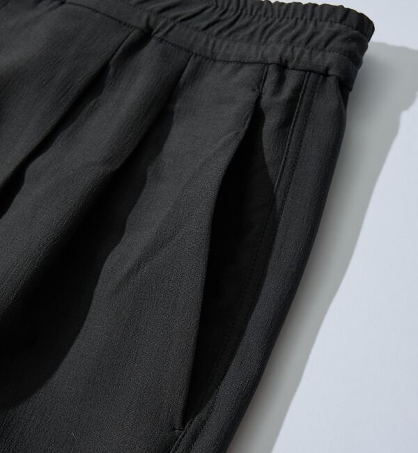 ABAHOUSE「リネンブレンド 2タック イージーワイドスラックス / ワイドパンツ【予約】」|その他|