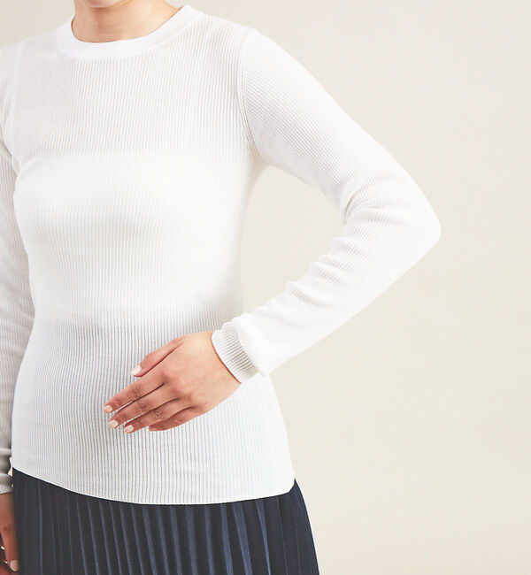 Rouge vif「【アンサンブル対応】SI混リブニット」|ニット・セーター|