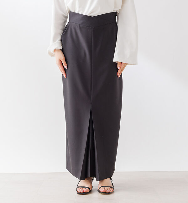 Rouge vif「ウエスト切り替えスリットスカート」|スカート|