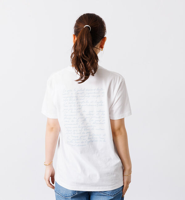 Rouge vif「フロントバックロゴ半袖Tシャツ」|Tシャツ・カットソー|