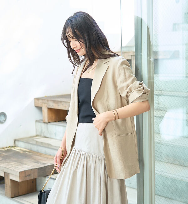 Rouge vif「【2026SS人気追加】【新色登場】シングルテーラージャケット」|テーラードジャケット|