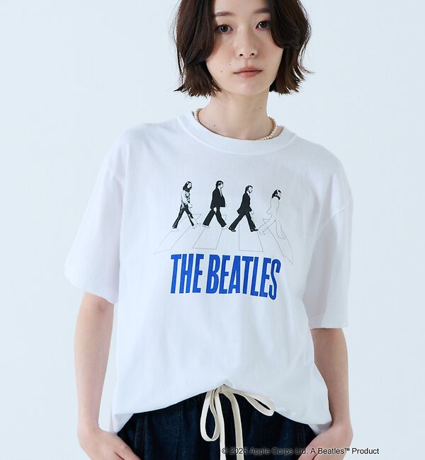 Rouge vif「【GOOD ROCK SPEED/グッドロックスピード】ロゴT / THE BE」|Tシャツ・カットソー|ホワイト系その他1