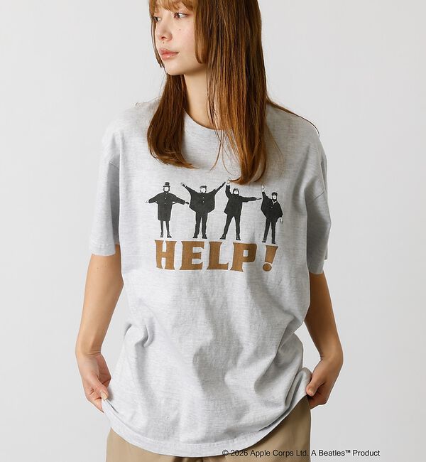 Rouge vif「【GOOD ROCK SPEED/グッドロックスピード】ロゴT / THE BE」|Tシャツ・カットソー|グレー