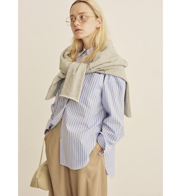 Rouge vif「裏毛Vネックスウェットプルオーバー」|スウェット・ジャージ|