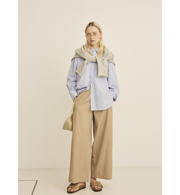 Rouge vif「裏毛Vネックスウェットプルオーバー」|スウェット・ジャージ|