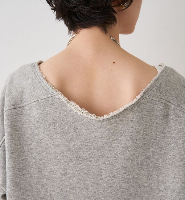 Rouge vif「裏毛Vネックスウェットプルオーバー」|スウェット・ジャージ|