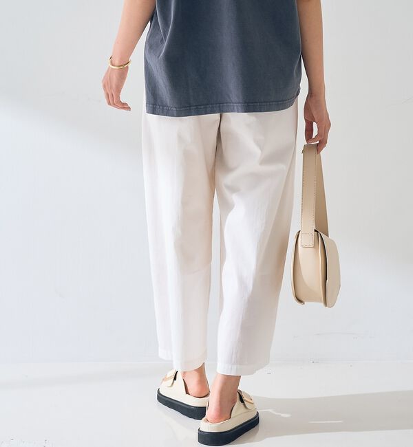 Rouge vif「【ロングセラー】【2026SS新色登場】イージーワイドパンツ/ウエストゴム/クロ」|その他|