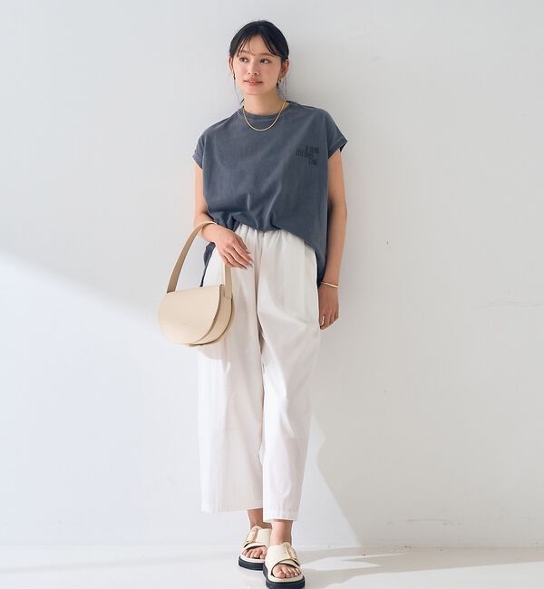 Rouge vif「【ロングセラー】【2026SS新色登場】イージーワイドパンツ/ウエストゴム/クロ」|その他|