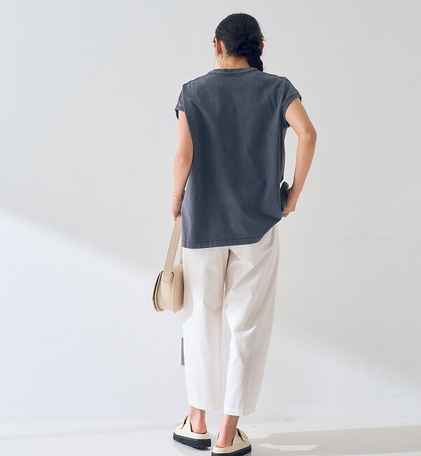 Rouge vif「【ロングセラー】【2026SS新色登場】イージーワイドパンツ/ウエストゴム/クロ」|その他|