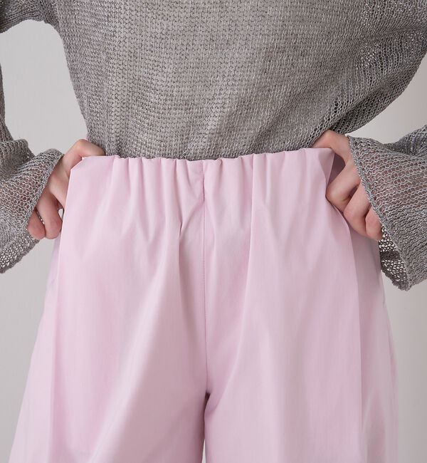 Rouge vif「【ロングセラー】【2026SS新色登場】イージーワイドパンツ/ウエストゴム/クロ」|その他|