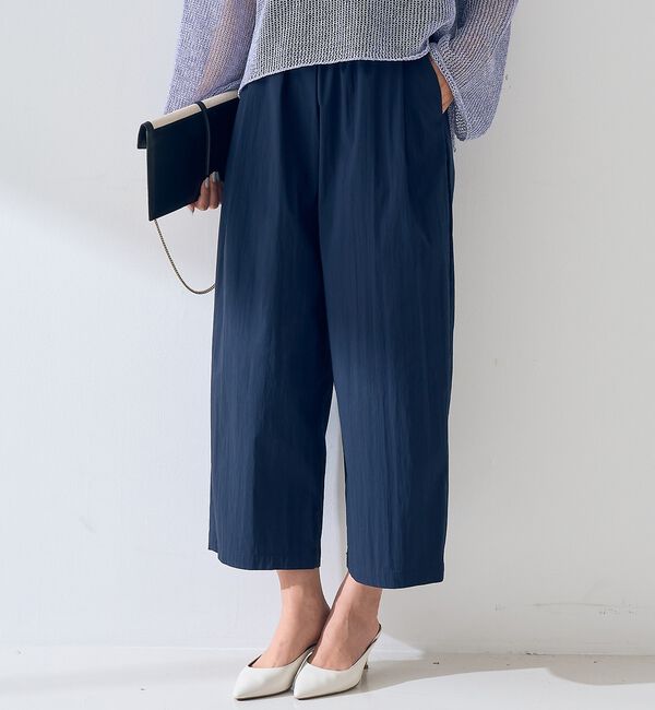 Rouge vif「【ロングセラー】【2026SS新色登場】イージーワイドパンツ/ウエストゴム/クロ」|その他|