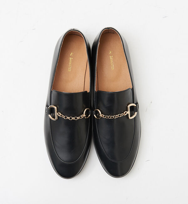 AU BANNISTER「【スノーソール】ビットスリッポン」|ローファー|