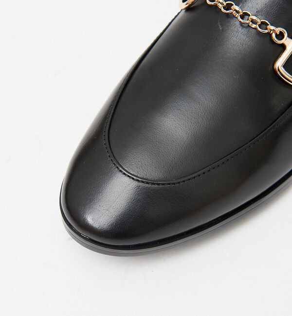 AU BANNISTER「【スノーソール】ビットスリッポン」|ローファー|