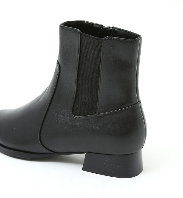 AU BANNISTER「【最高ブーツ/ 3cmヒール】ラウンドトゥショートブーツ」|ショートブーツ|