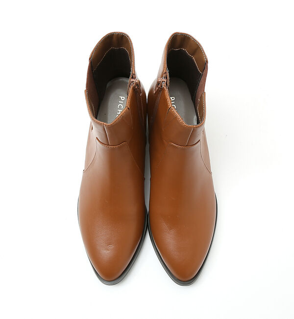 AU BANNISTER「【最高ブーツ/ 3cmヒール】ラウンドトゥショートブーツ」|ショートブーツ|