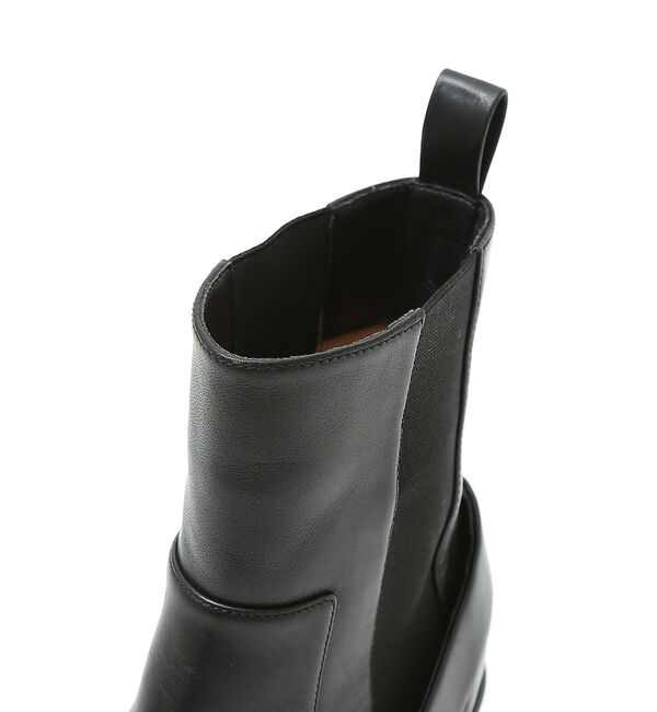 AU BANNISTER「【スノーソール】変形サイドゴアヒールブーツ」|ショートブーツ|