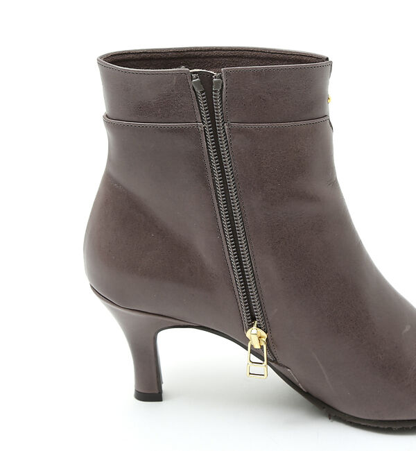 AU BANNISTER「【スノーソール】ポインテッドカットブーツ」|ショートブーツ|