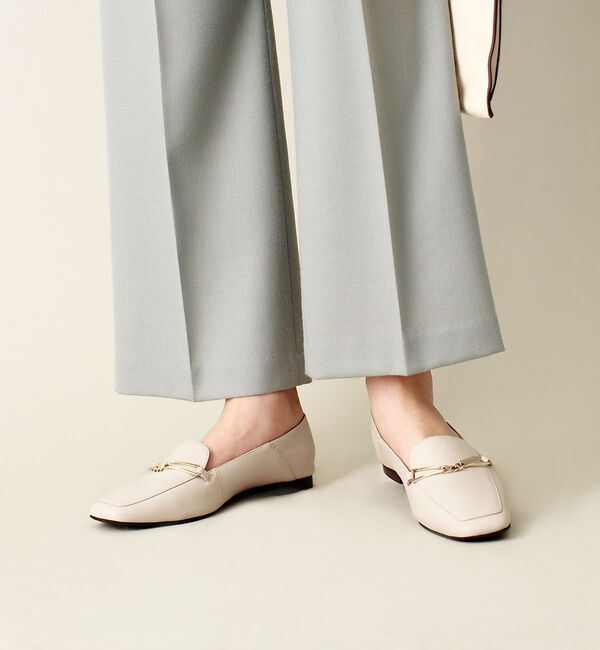 AU BANNISTER「バブーシュ ビットモカ スクエアトゥ ローファー」|ローファー|