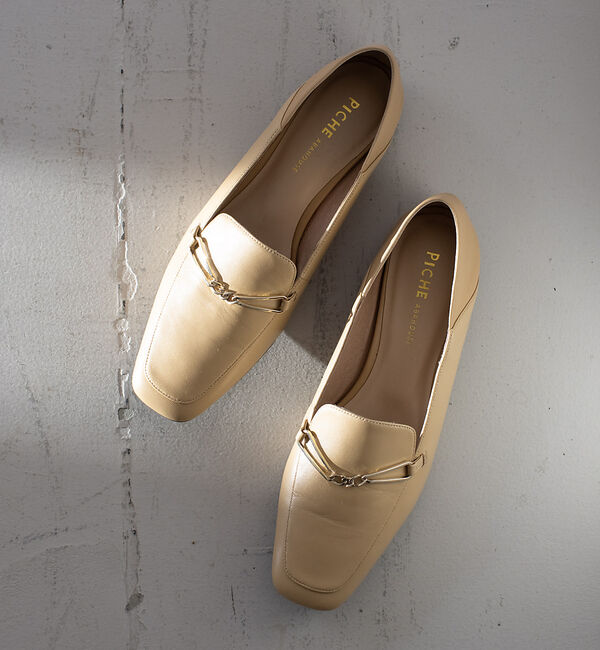 AU BANNISTER「バブーシュ ビットモカ スクエアトゥ ローファー」|ローファー|