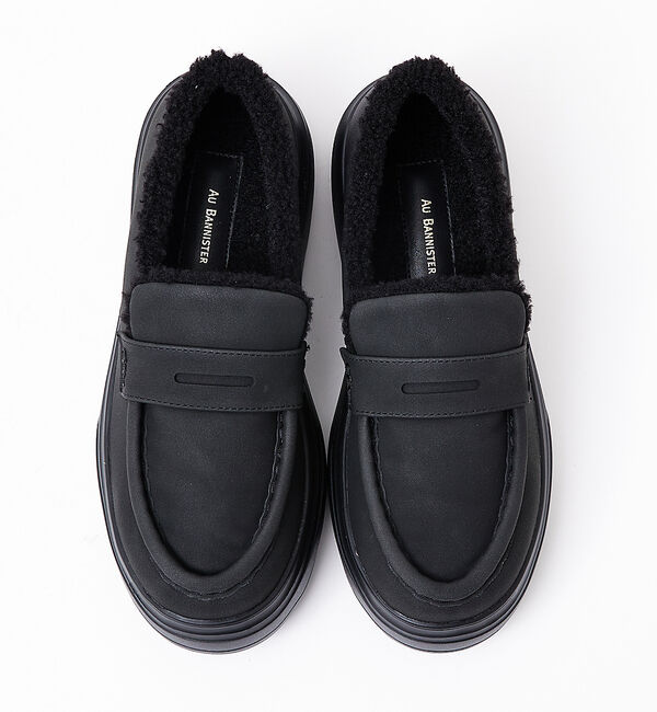 AU BANNISTER「【販売店舗限定】厚底ファーシューズ」|ローファー|