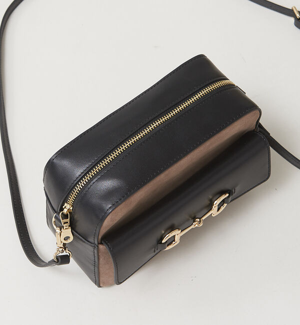 LOWELL things「【Oggi掲載】Cassetta/レザーBITミニショルダーBAG」|ショルダー・メッセンジャー|