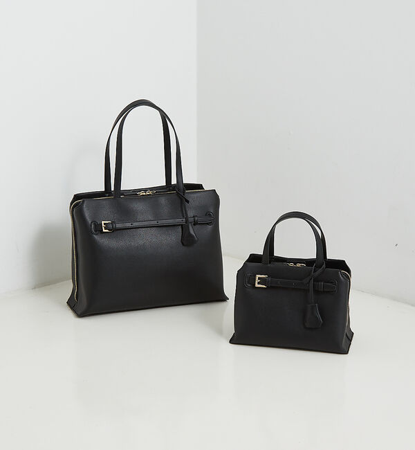 LOWELL things「【BAILA掲載】Squlay/ベルテッドセパレートトートL」|ビジネスバッグ|