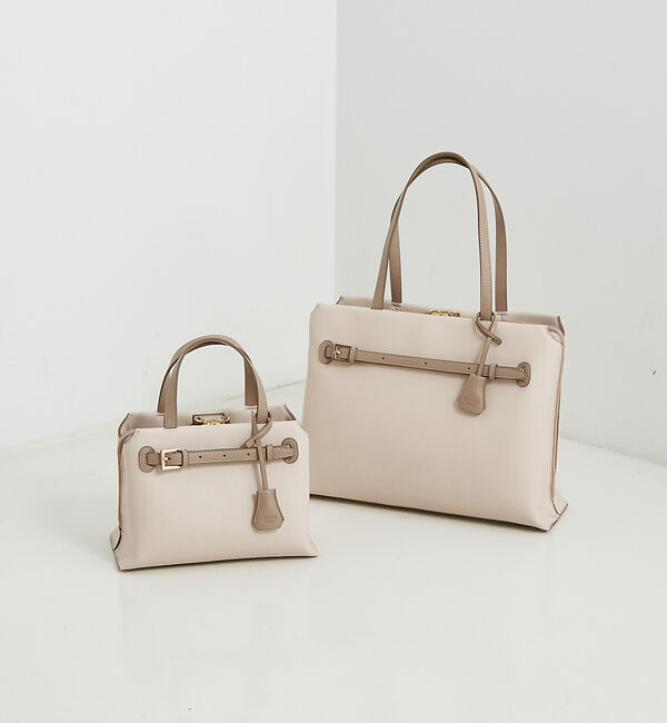 LOWELL things「【BAILA掲載】Squlay/ベルテッドセパレートトートL」|ビジネスバッグ|