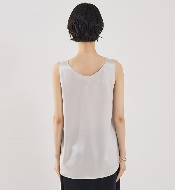 The Store by C' 「【COCUCA】シルクタンクトップ」|キャミソール|