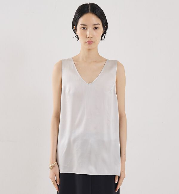 The Store by C' 「【COCUCA】シルクタンクトップ」|キャミソール|