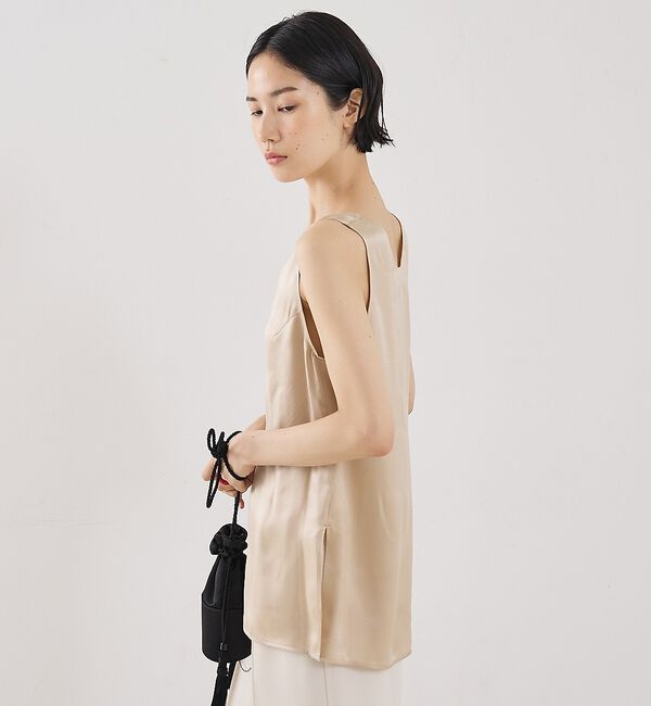 The Store by C' 「【COCUCA】シルクタンクトップ」|キャミソール|