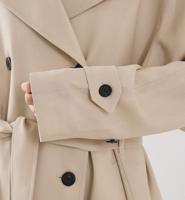 The Store by C' 「【COCUCA】ショートトレンチコート」|トレンチコート|