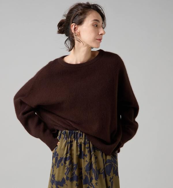 Liesse「フォックスウールワイドドルマンニット」|ニット・セーター|