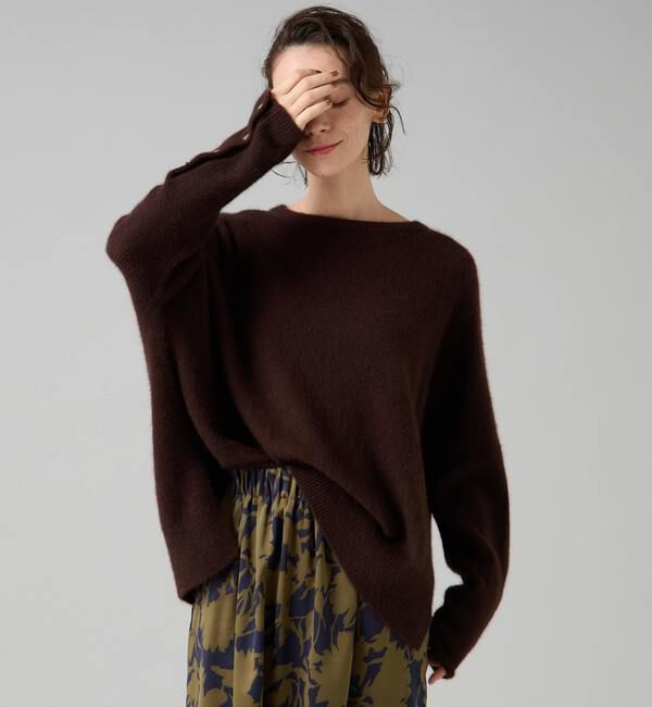 Liesse「フォックスウールワイドドルマンニット」|ニット・セーター|