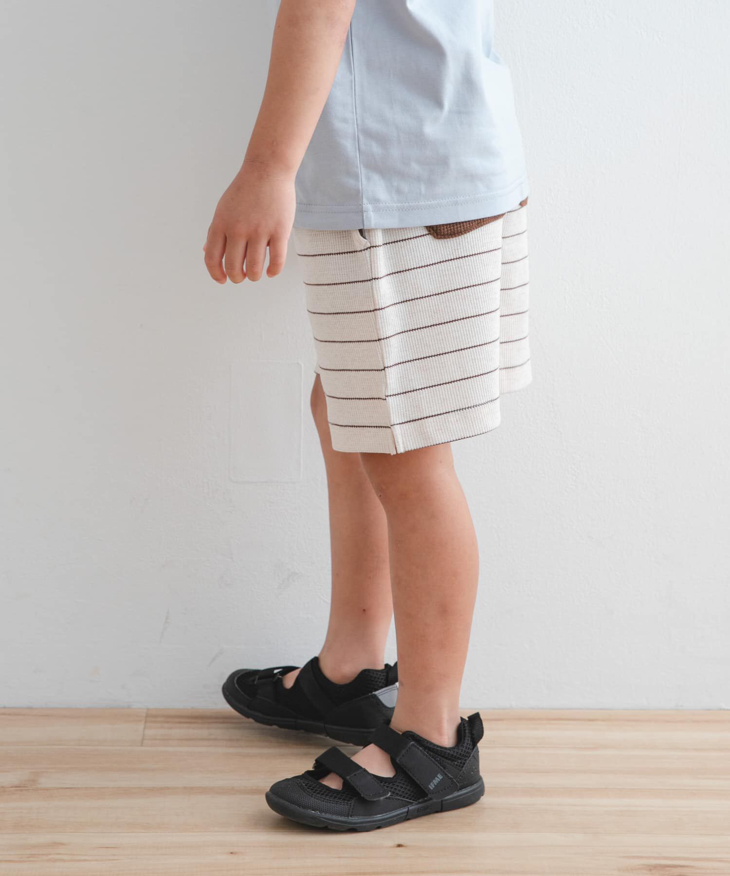 URBAN RESEARCH DOORS「『WEB/一部店舗限定サイズ』ボーダーワッフルショーツ(KIDS)」|その他|